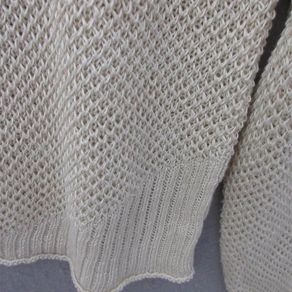 Poetry Sweater Open Knit Breathable Lagenlook Boho Coastal Minimalist Beachy